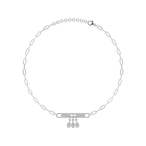 Midnight Ballroom Bar Necklace